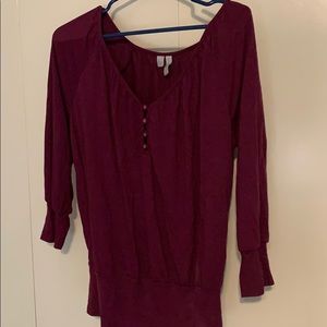 Light sweater blouse